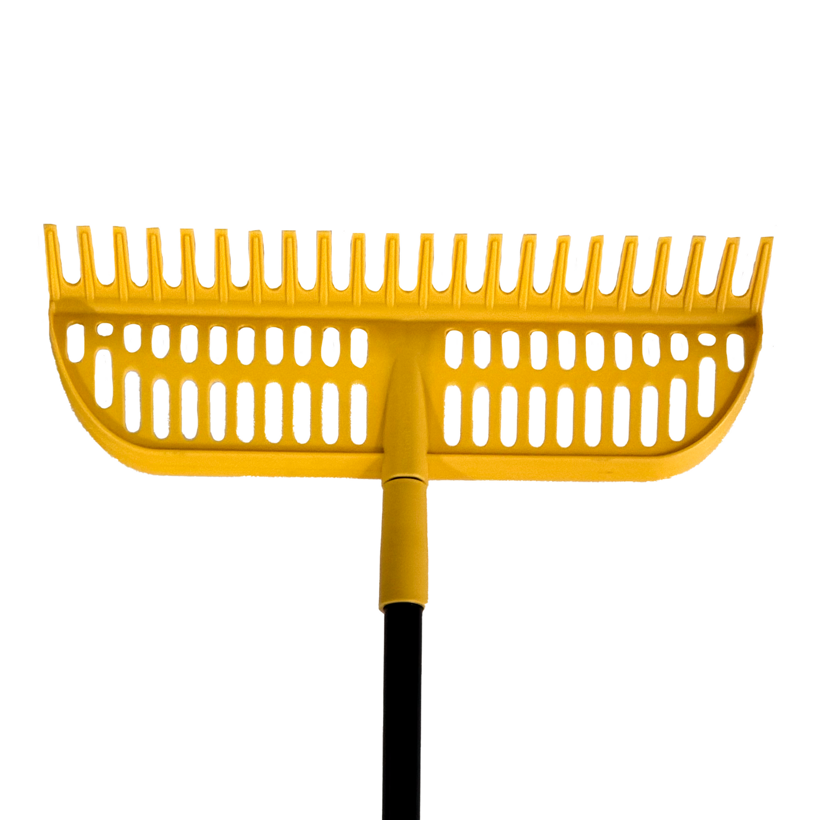 P-off turf rake close up