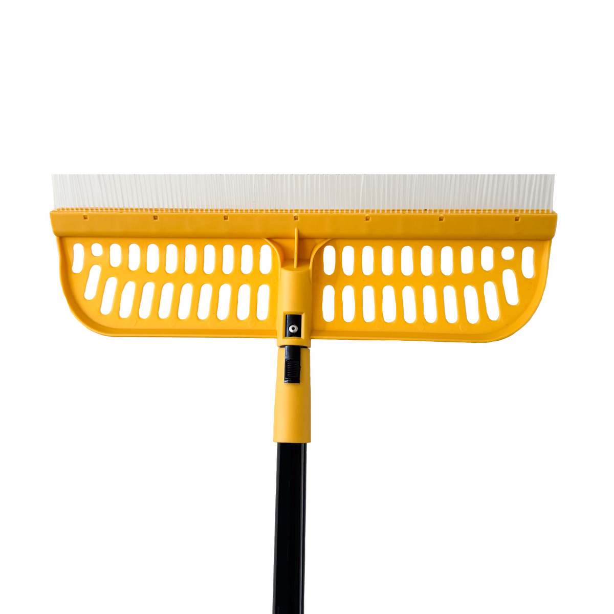 P-Off Turf Rake bristles closeup on white background