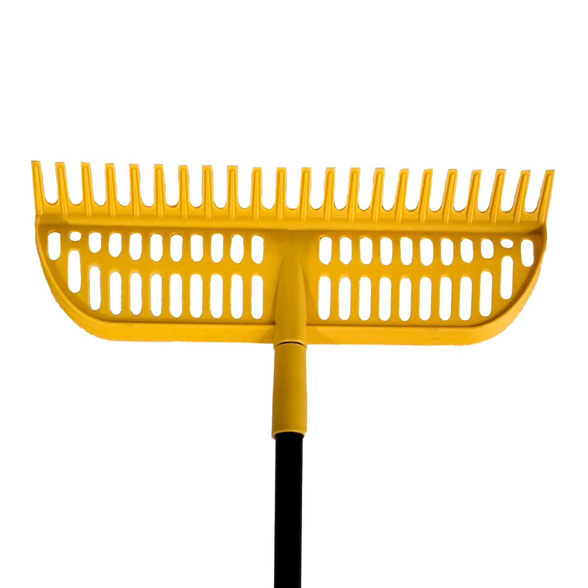P-off turf rake close up
