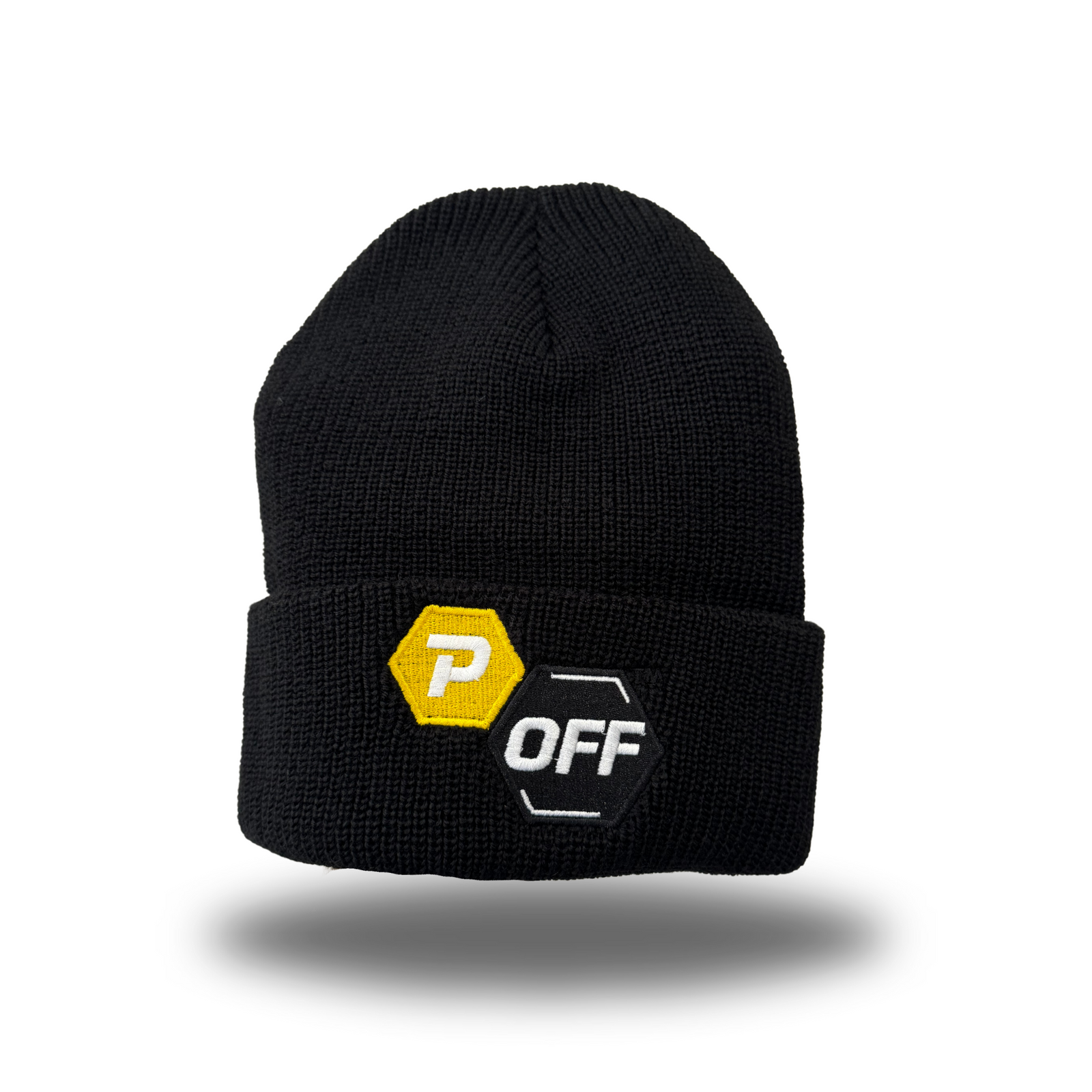 P-Off Black Beanie