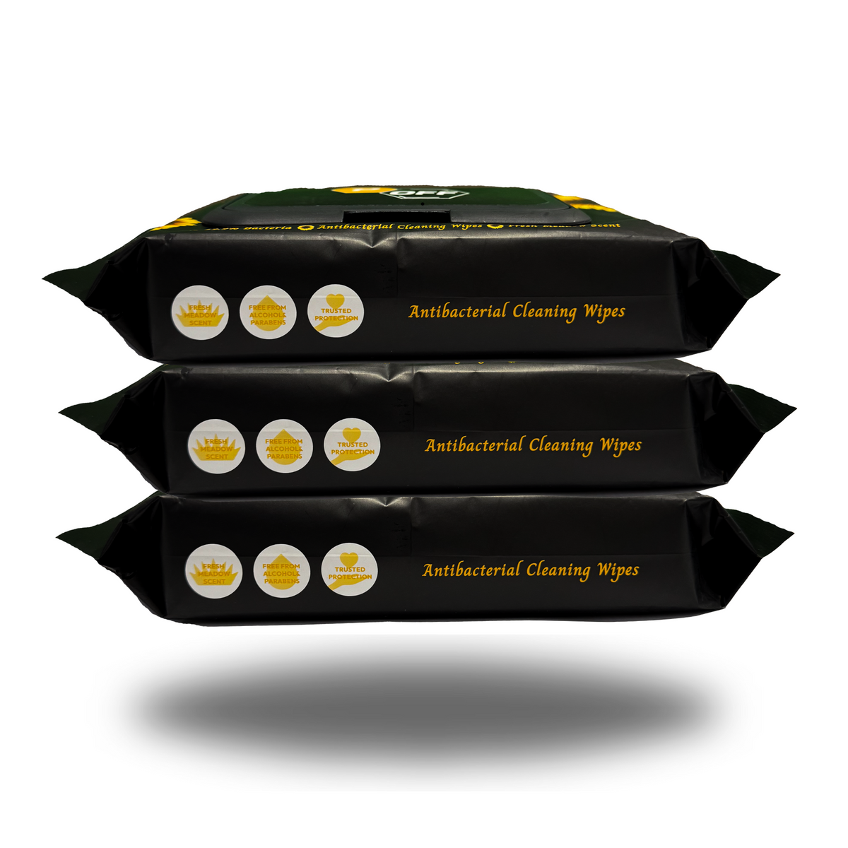 P-Off antibacterial wipes 3-pack Australia